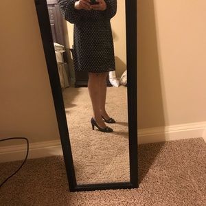 Black and white dress